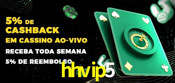 Promoções do cassino ao Vivo hhvip5